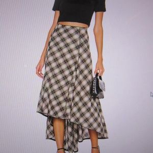 COPY - NWT!>FREE PEOPLE HIGH LOW SKIRT!